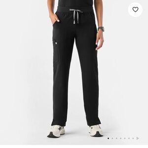 FIGS Kade XS TALL black pants